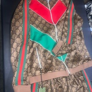 Gucci Chevron Track Pants only.